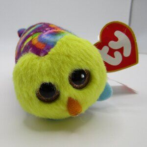 TY Teenie Beanie Boo Mimi The Owl Stuffed Animal Plush NWT New With Tag Toy